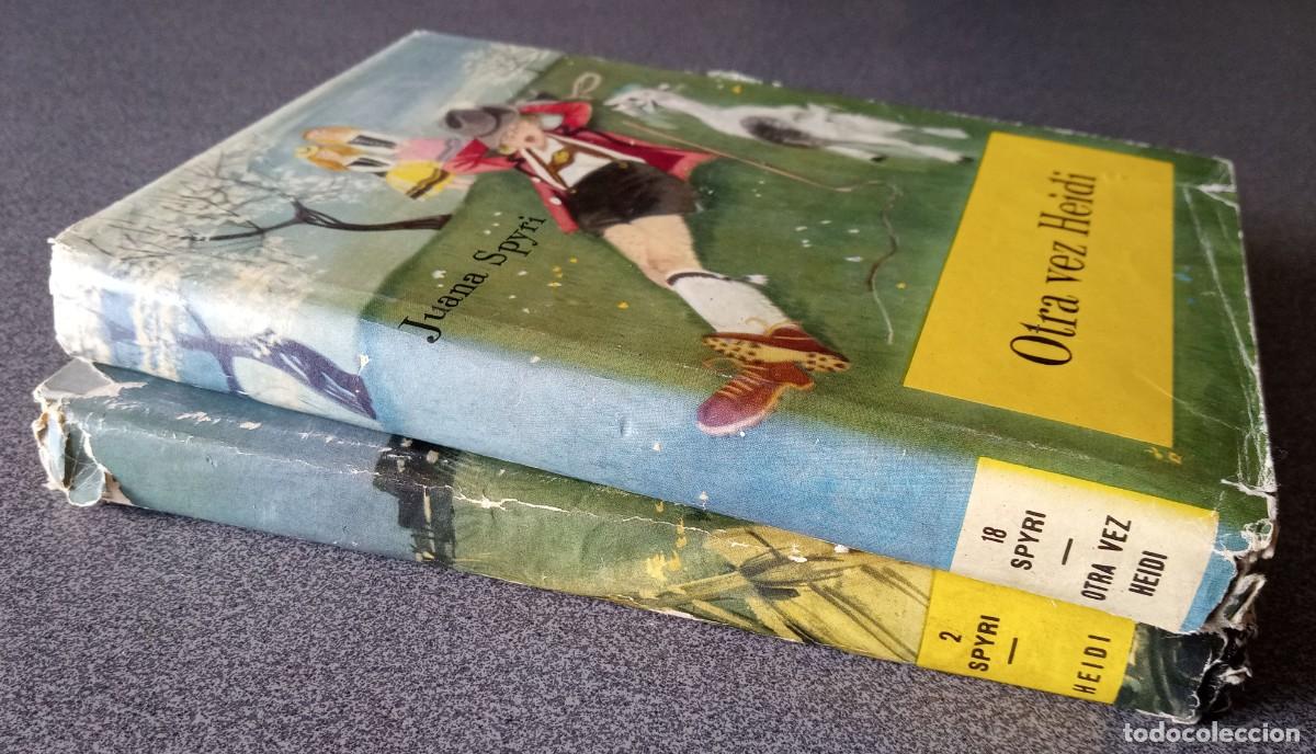 Libros de segunda mano: Lote libros Heidi Otra Vez Heidi Juana Spyri - Foto 2