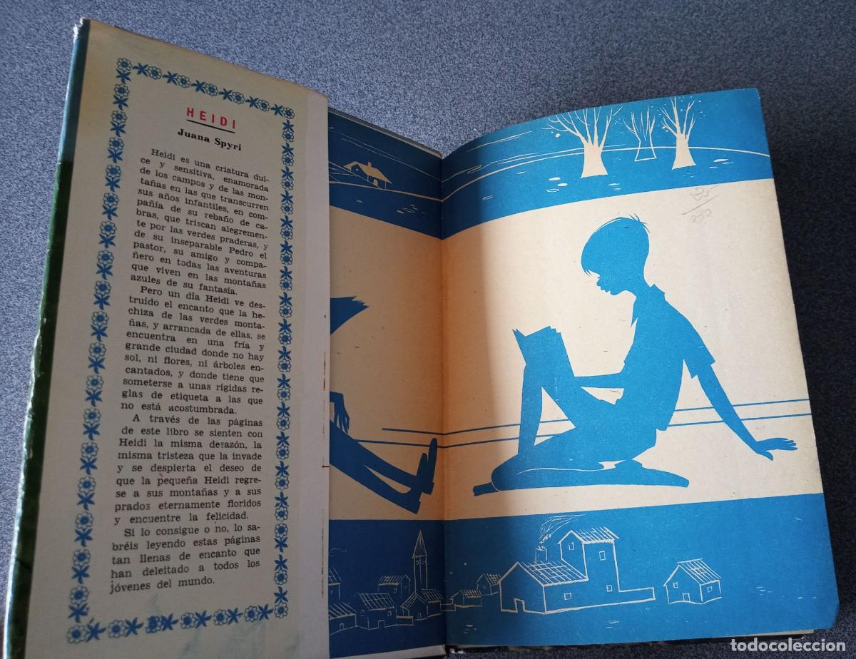 Libros de segunda mano: Lote libros Heidi Otra Vez Heidi Juana Spyri - Foto 3
