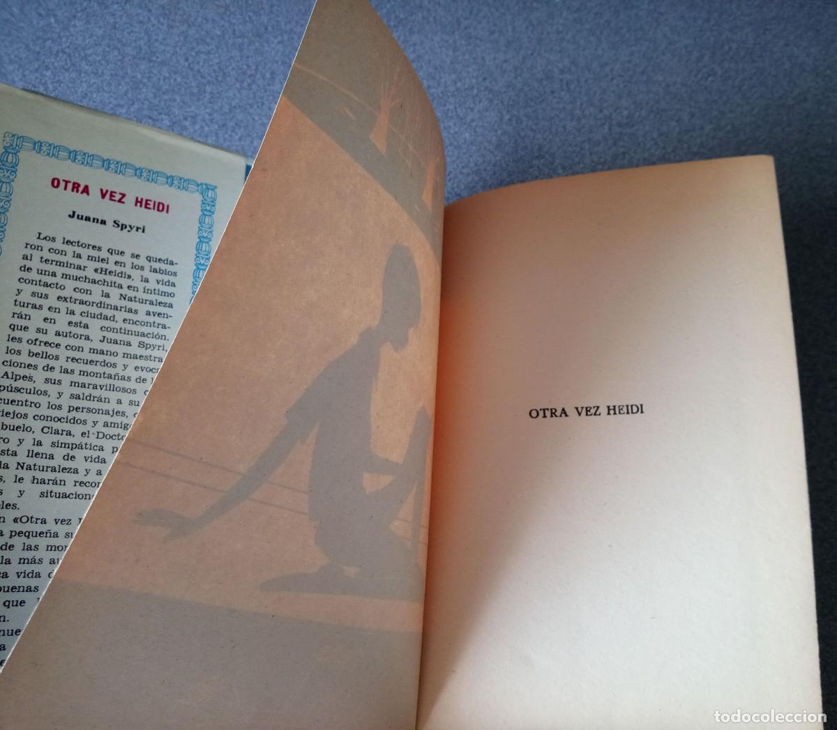 Libros de segunda mano: Lote libros Heidi Otra Vez Heidi Juana Spyri - Foto 11