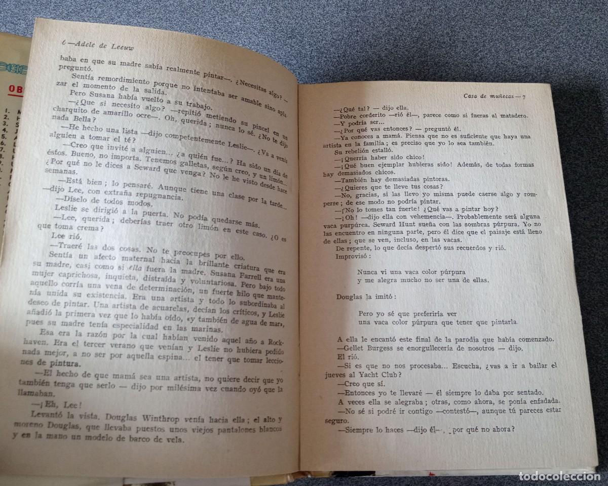 Libros de segunda mano: Casa De Mu&ntilde;ecas Adele Leeuw - Foto 6