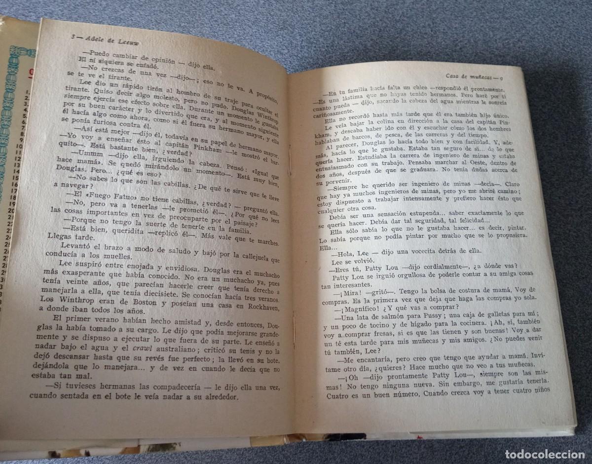 Libros de segunda mano: Casa De Mu&ntilde;ecas Adele Leeuw - Foto 7