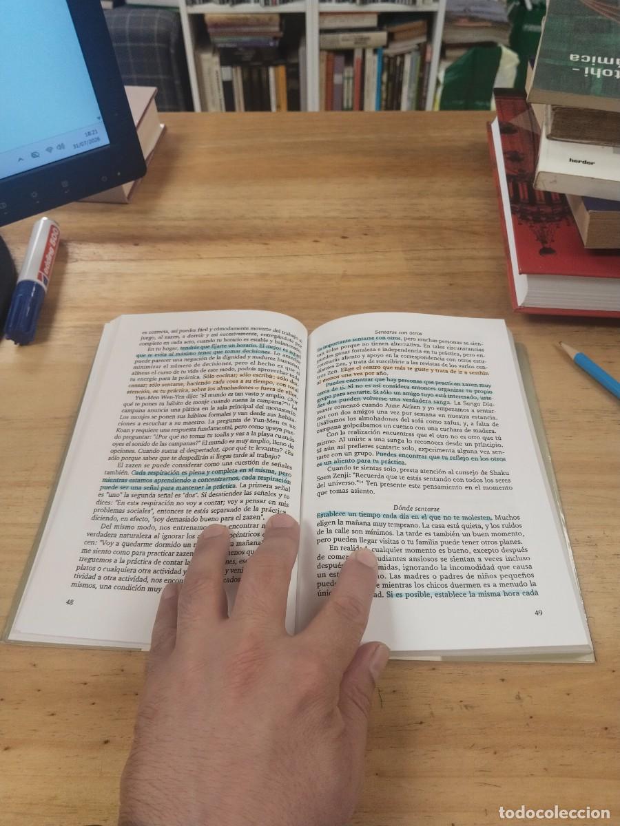 Libros de segunda mano: Curso B&aacute;sico para la Pr&aacute;ctica del Zen - Roshi Robert Aitken - Foto 11