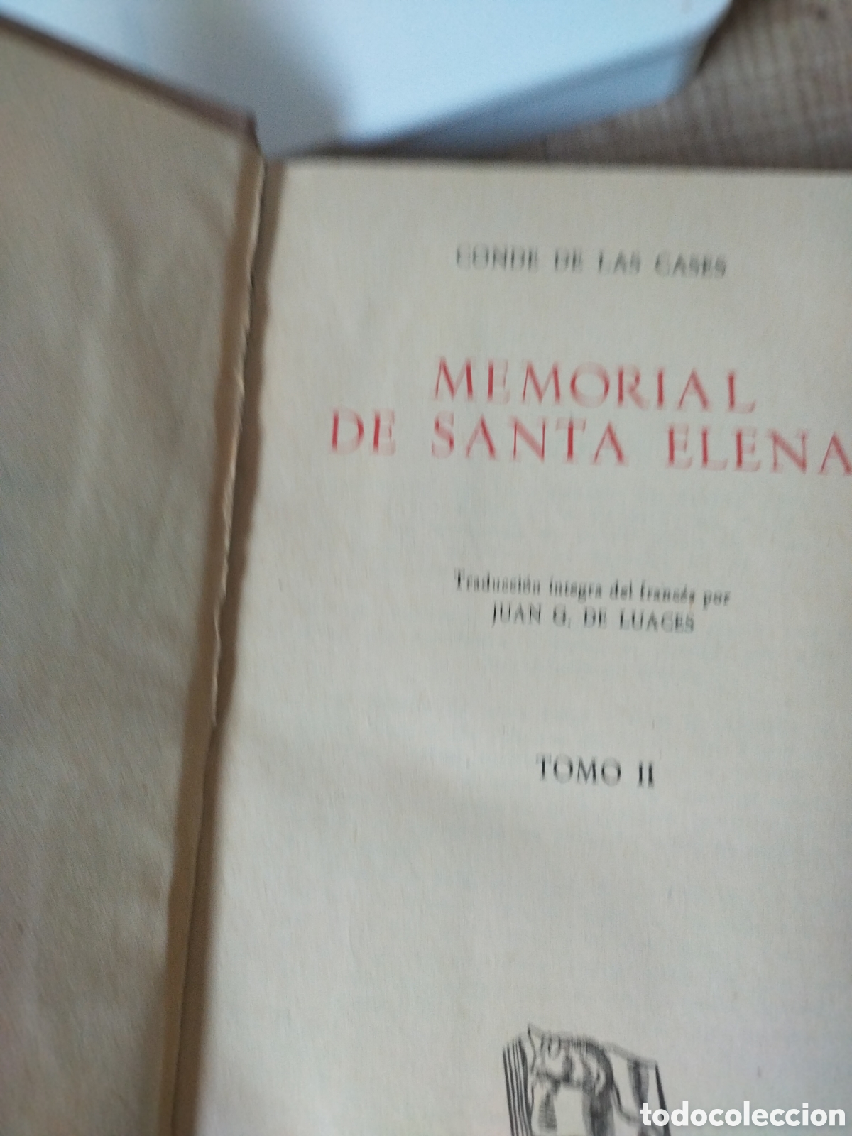 Libros de segunda mano: Memorial de Santa Elena . Las Cases. Editorial Iberia - Foto 4