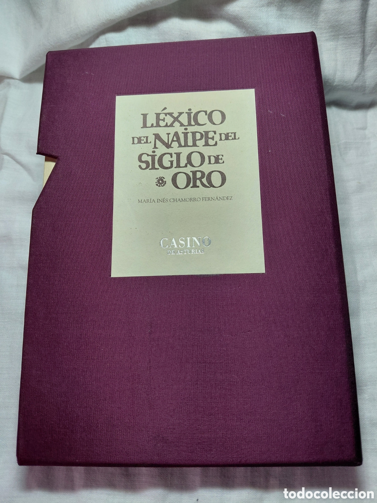 Libros de segunda mano: LEXICO DEL NAIPE DEL SIGLO DE ORO MARIA INES CHAMORRO FERNANDEZ EDICIONES TREA 2005.-1&ordf; EDICION