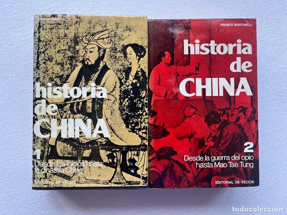 Libros de segunda mano: Historia de China 1 y 2 / Completa, 2 Tomos / Franco Martinelli /