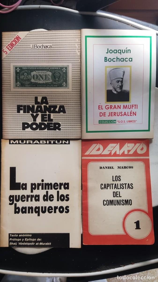 Libros de segunda mano: Lote 4 folletos sobre poderes ocultos globalistas