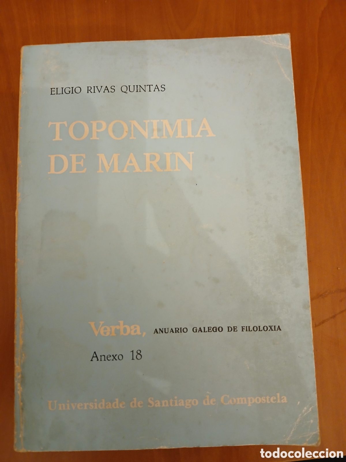 Libros de segunda mano: Toponimia de Mar&iacute;n. Eligio Rivas Quintas. GALICIA.