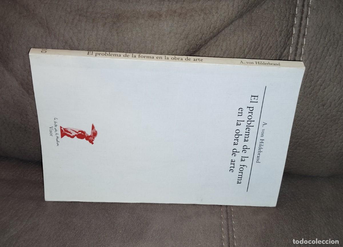 Gebrauchte B&uuml;cher: EL PROBLEMA DE LA FORMA EN LA OBRA DE ARTE, ADOLF VON HILDEBRAND, Env&iacute;o gratis