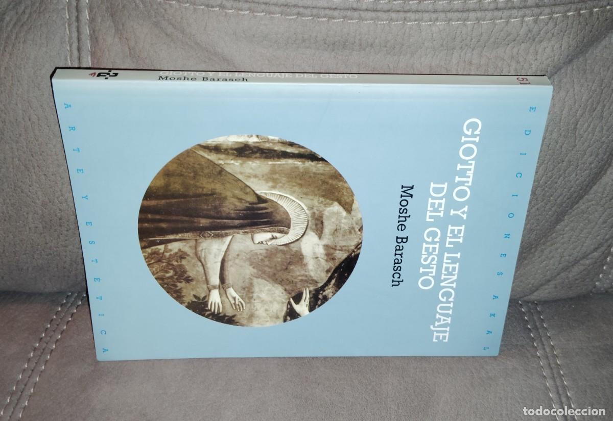 Libros de segunda mano: GIOTTO Y EL LENGUAJE DEL GESTO, MOSHE BARASCH, Env&iacute;o gratis - Foto 1