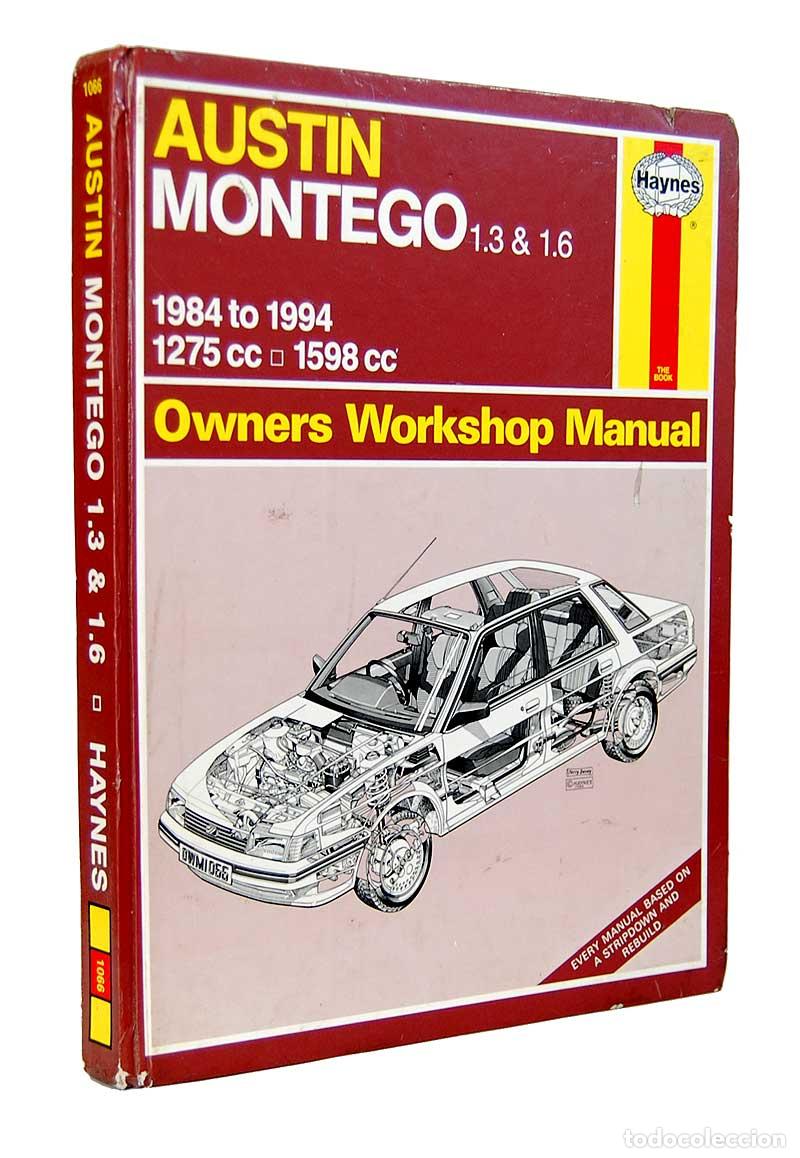 Libros de segunda mano: Austin Montego. 1984-1994. Owners Workshop Manual - John S. Mead