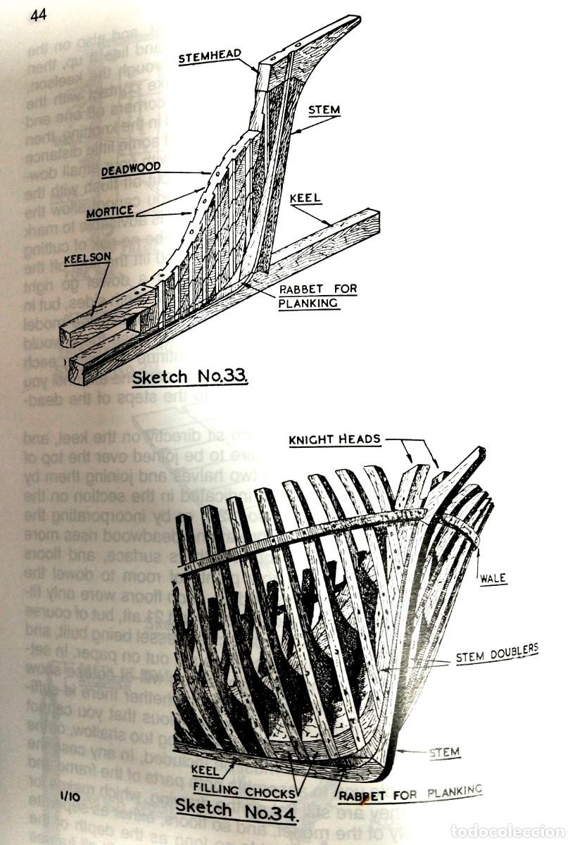 Libros de segunda mano: Modelismo Naval - Vol I-II - Plank-On-Frame Models and Scale Masting & Rigging - Foto 4