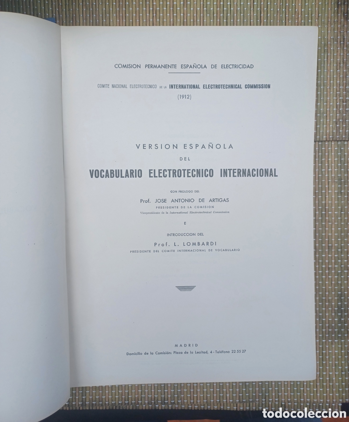 Libros de segunda mano: VERSION ESPA&Ntilde;OLA DEL VOCABULARIO ELECTROTECNICO INTERNACIONAL - Foto 3