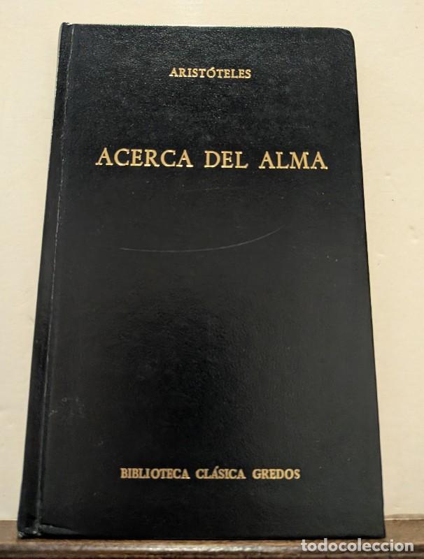 Libros de segunda mano: Acerca del Alma - Arist&oacute;teles - Gredos - Biblioteca Cl&aacute;sica - 14