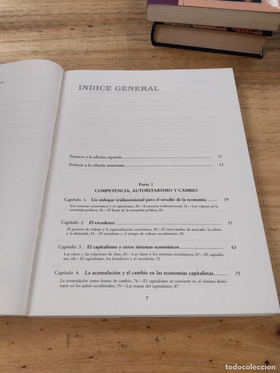 Libros de segunda mano: Introducci&oacute;n a la Econom&iacute;a - Samuel Bowles y Richard Edwards - Foto 7