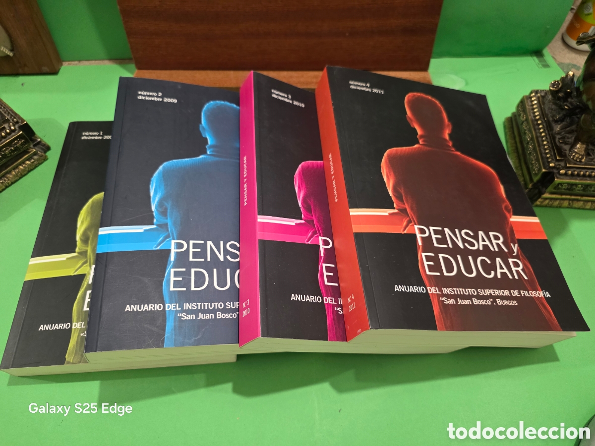 Libros de segunda mano: &rdquo;&rdquo;ANUARIO DEL INSTITUTO SUPERIOR DE FILOSOF&Iacute;A SAN JUAN BOSCO..BURGOS&rdquo;&rdquo;.NUMEROS 1.2.3.4...