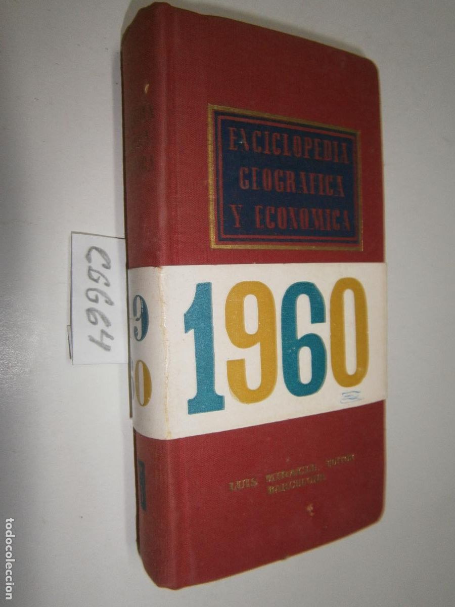 Libros de segunda mano: ENCICLOPEDIA GEOGRAFICA Y ECONOMICA 1960