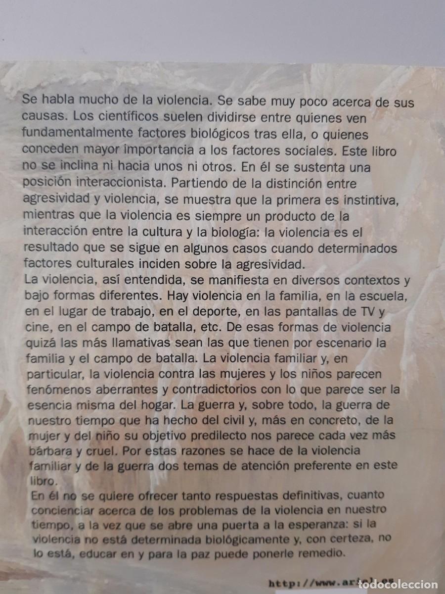 Libros de segunda mano: La violencia y sus claves - SANMART&Iacute;N , JOS&Eacute; - Foto 3