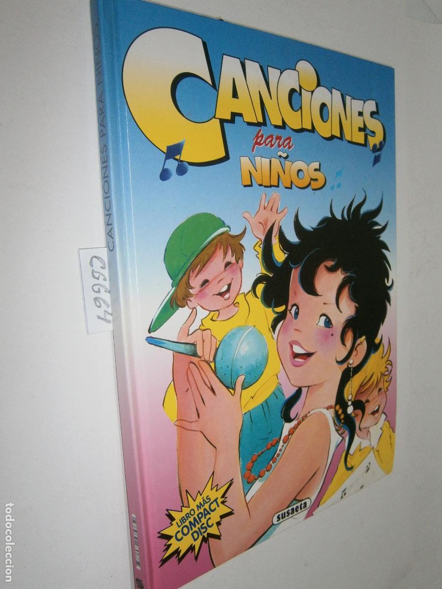 Libros de segunda mano: ANTIGUO LIBRO - CANCIONES PARA NI&Ntilde;OS