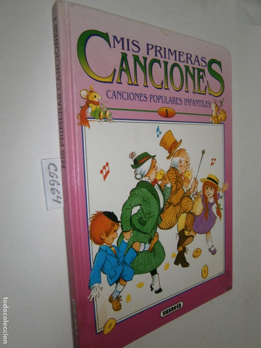 Libros de segunda mano: ANTIGUO LIBRO - MIS PRIMERAS CANCIONES PARA NI&Ntilde;OS - CANCIONES POPULARES INFANTILES