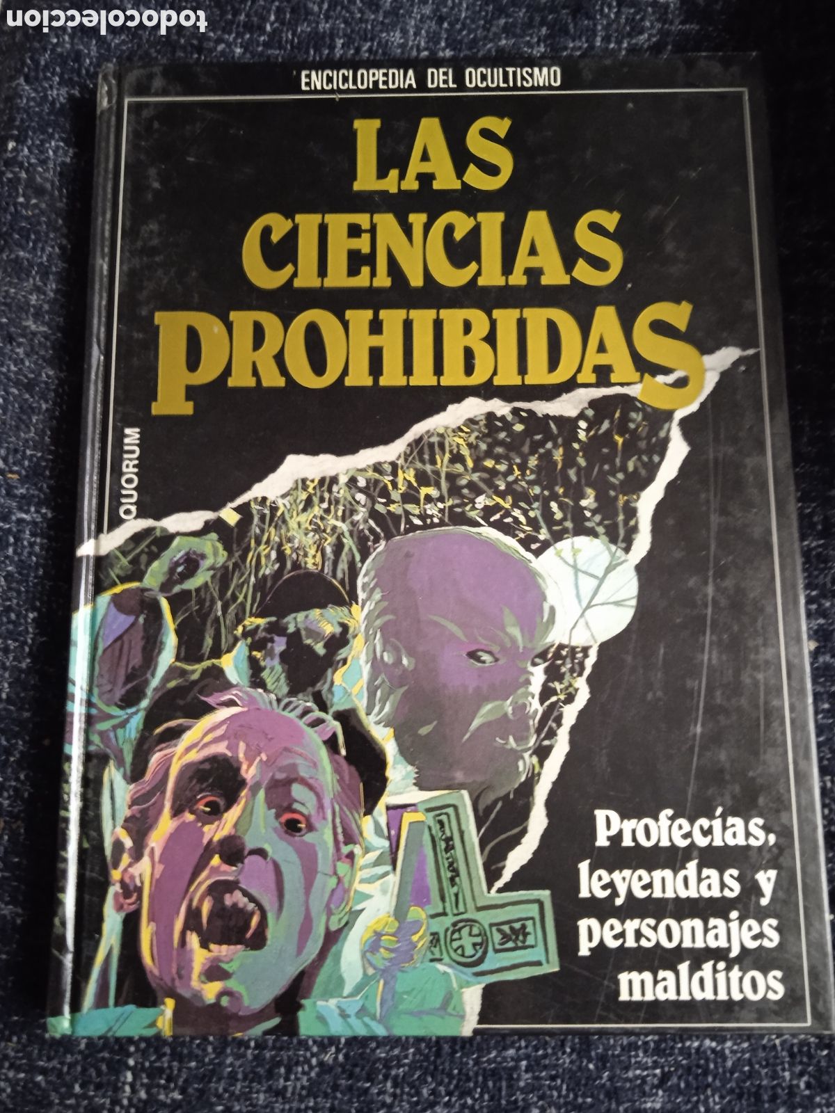 Libros de segunda mano: Las Ciencias Prohibidas. N&ordm; 16 Profec&iacute;as, leyendas y personajes malditos.