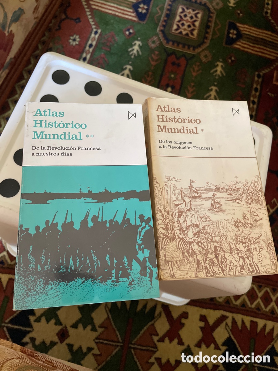 Libros de segunda mano: Atlas hist&oacute;rico mundial. Tomos 1 y 2. Editorial Itsmo