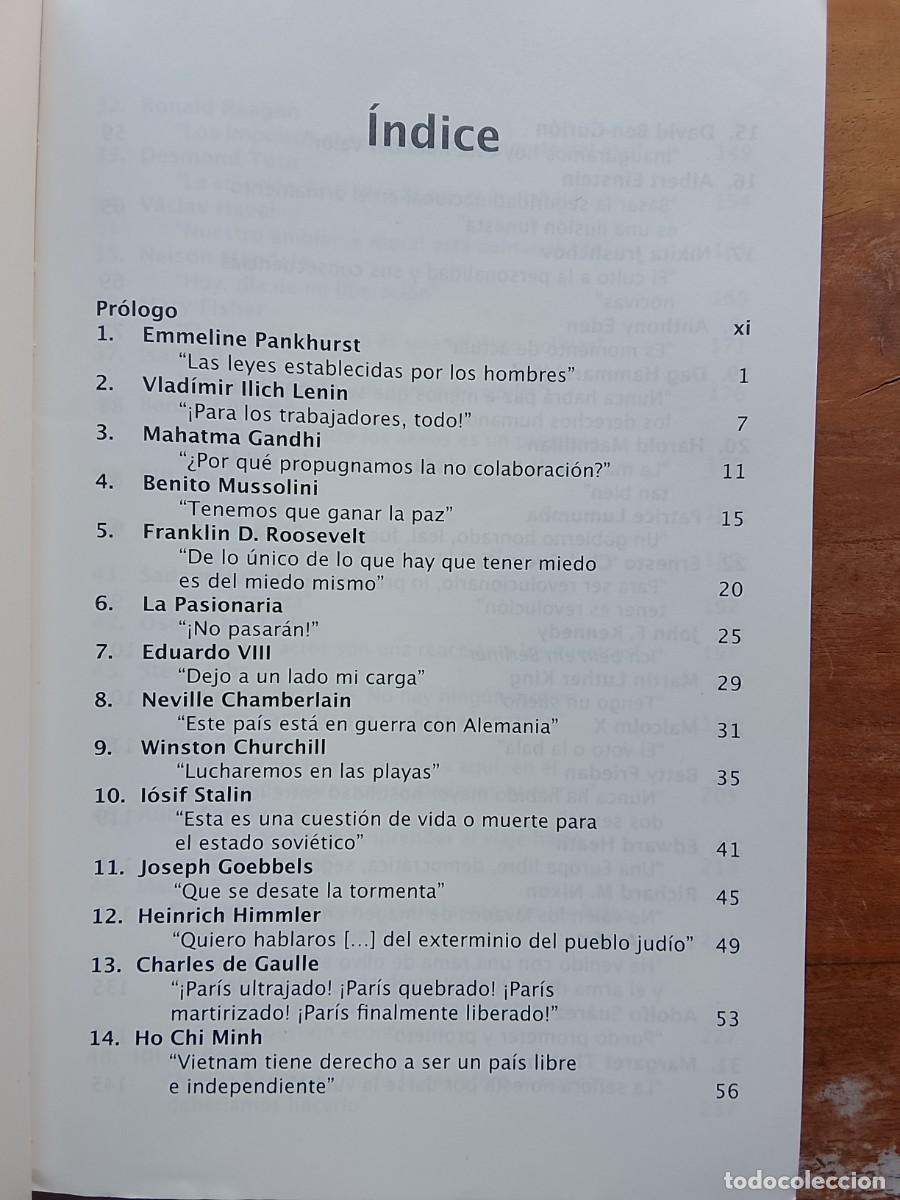 Libros de segunda mano: 50 discursos que cambiaron el mundo - Foto 4