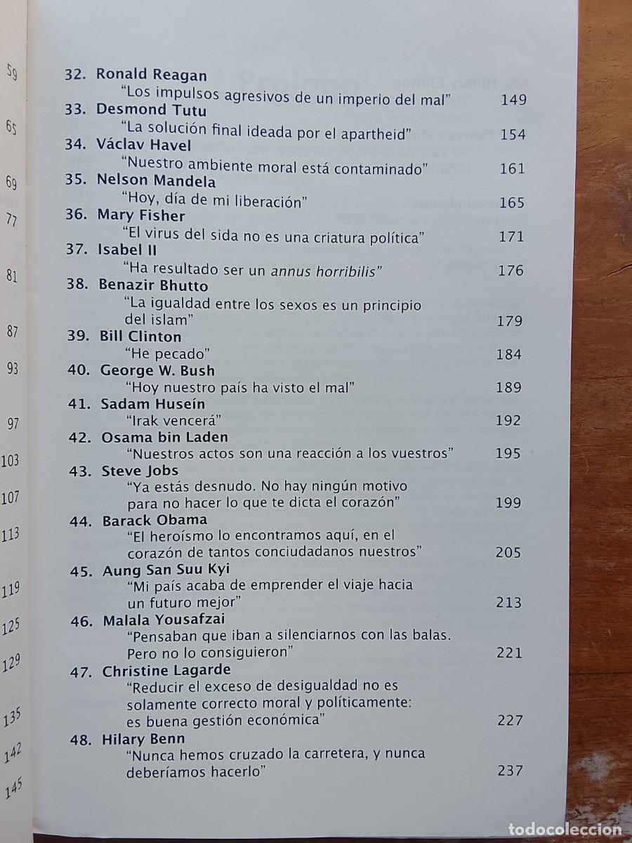 Libros de segunda mano: 50 discursos que cambiaron el mundo - Foto 6
