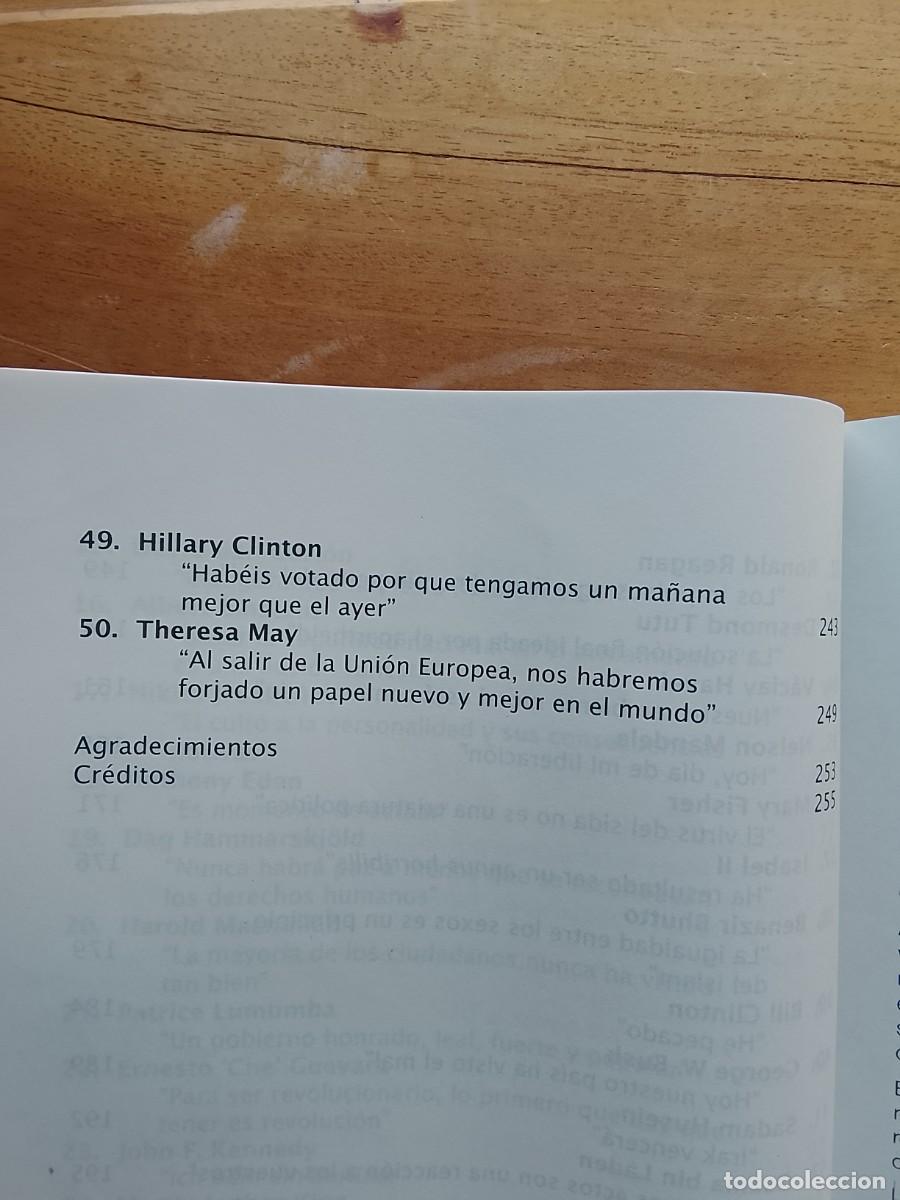 Libros de segunda mano: 50 discursos que cambiaron el mundo - Foto 7