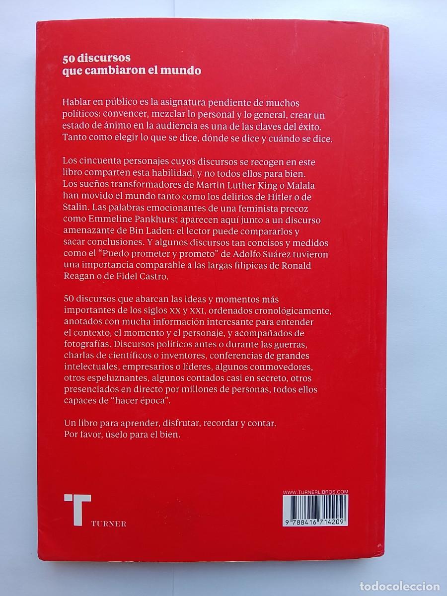 Libros de segunda mano: 50 discursos que cambiaron el mundo - Foto 14