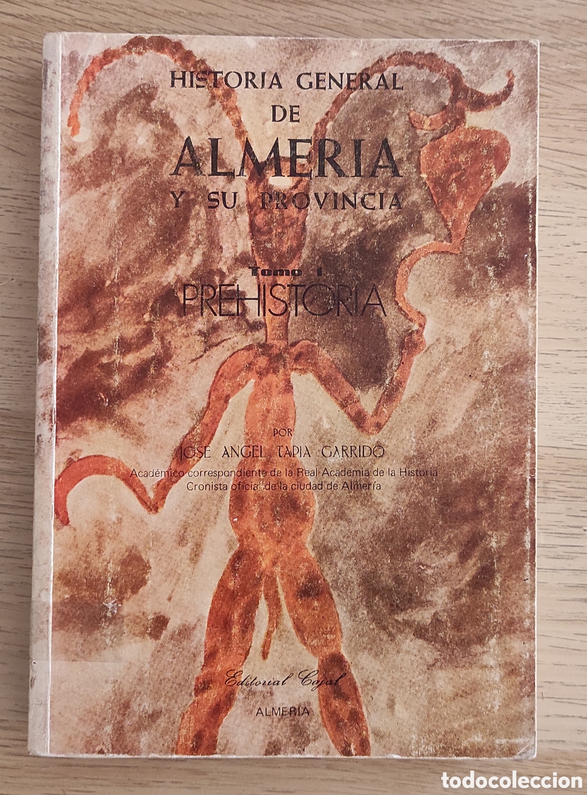 Libros de segunda mano: Historia general de Almer&iacute;a. Prehistoria. J.A. Tapia. Primera edici&oacute;n