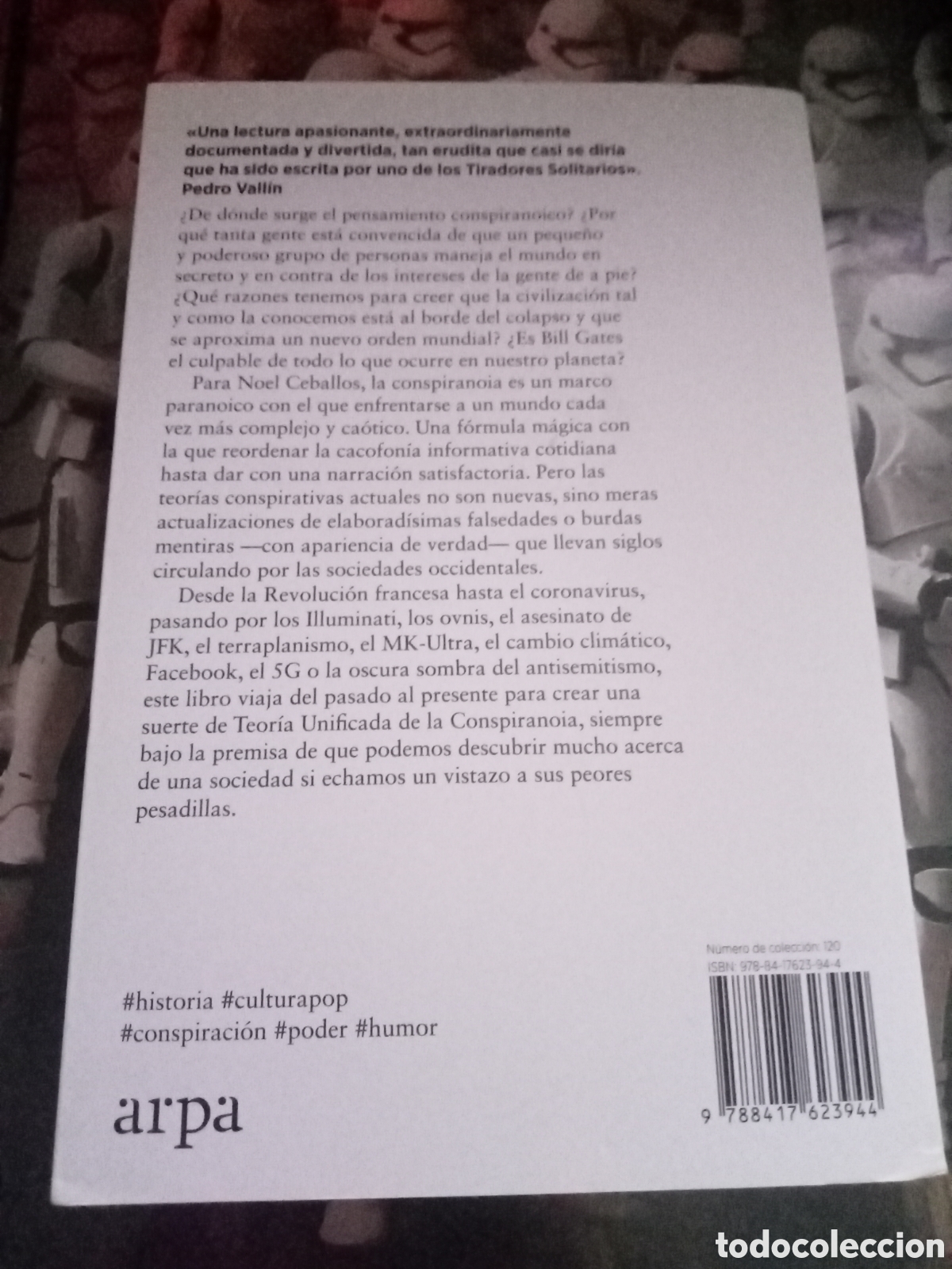 Libros de segunda mano: El pensamiento conspiranoico Noel Ceballos - Foto 2
