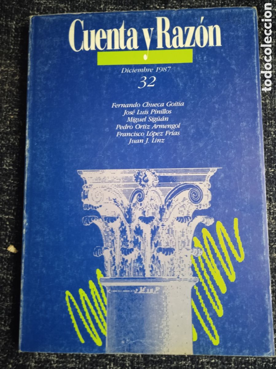 Libros de segunda mano: CUENTA Y RAZ&Oacute;N N&ordm; 32 -LIBRO REVISTA CULURAL -DICIEMBRE 1987
