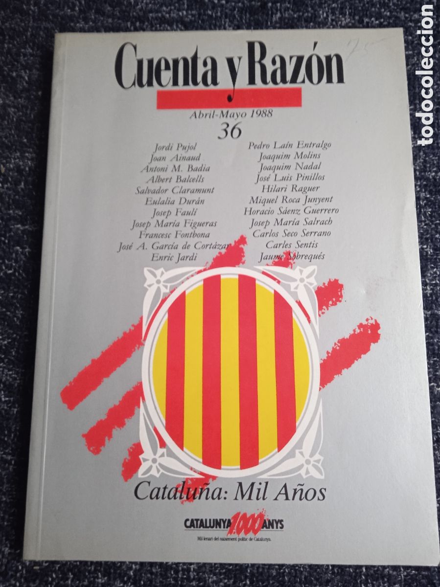 Libros de segunda mano: CUENTA Y RAZ&Oacute;N N&ordm; 36 -LIBRO REVISTA CULURAL - ABRIL - MAYO 1988