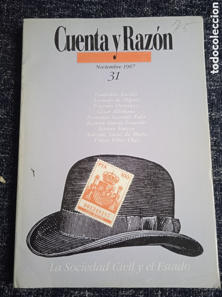 Libros de segunda mano: CUENTA Y RAZ&Oacute;N N&ordm; 31 -LIBRO REVISTA CULURAL -NOVIEMBRE 1987