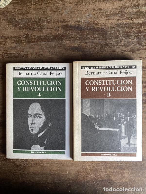 Libros de segunda mano: Constitucion y Revolucion - Canal Feijoo Bernardo