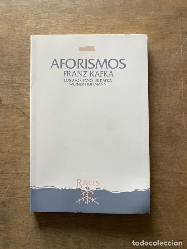 Libros de segunda mano: Aforismos - Kafka Franz