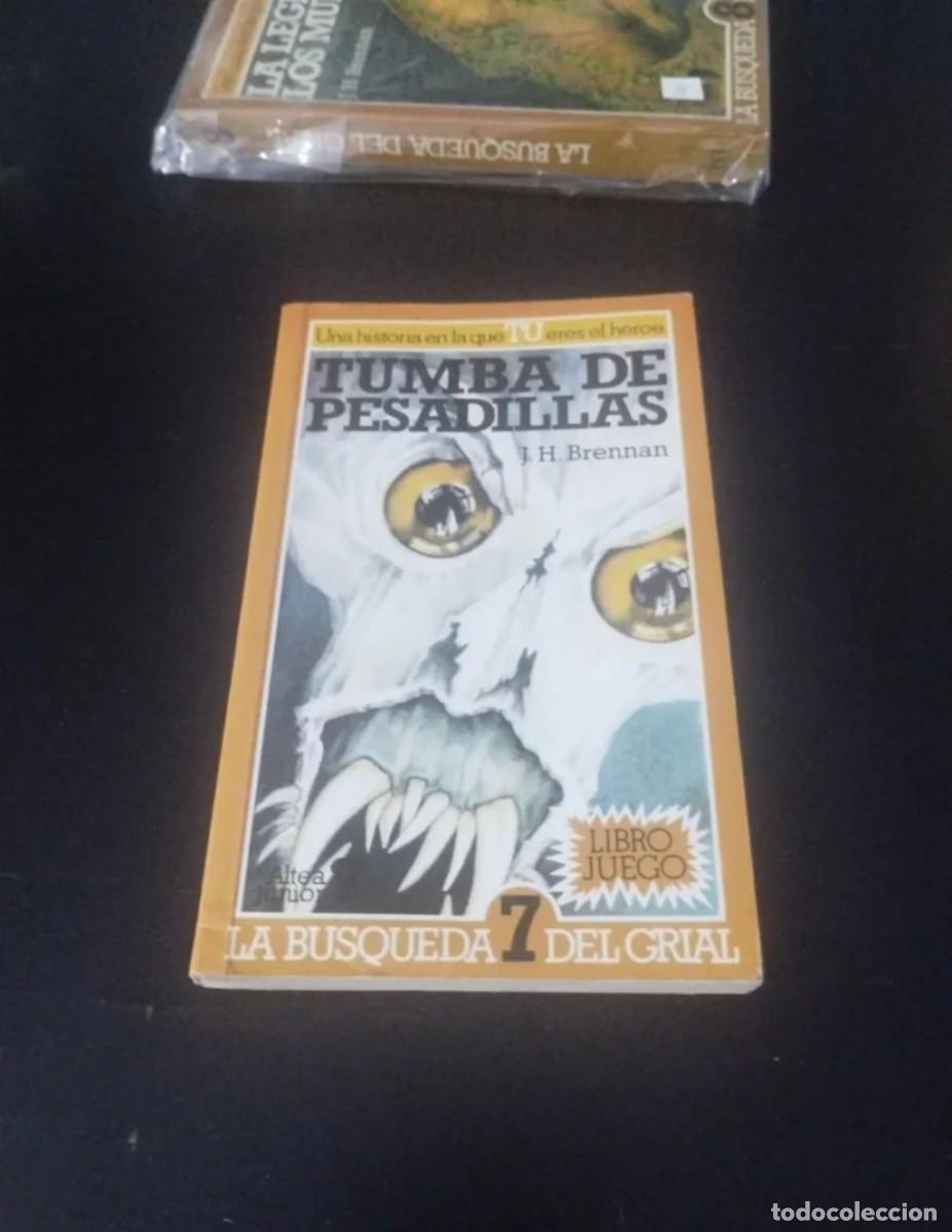 Gebrauchte B&uuml;cher: tumba de pesadillas la busqueda del grial 7 librojuego altea junior j h brennan