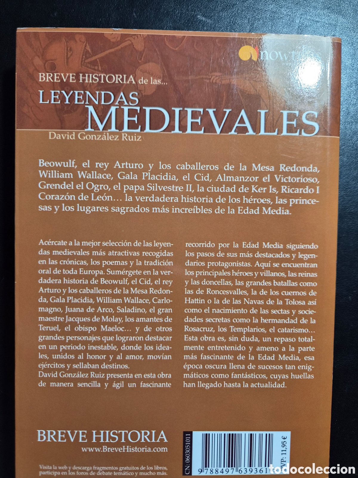 Libros de segunda mano: Breve historia de las leyendas medievales - Foto 2