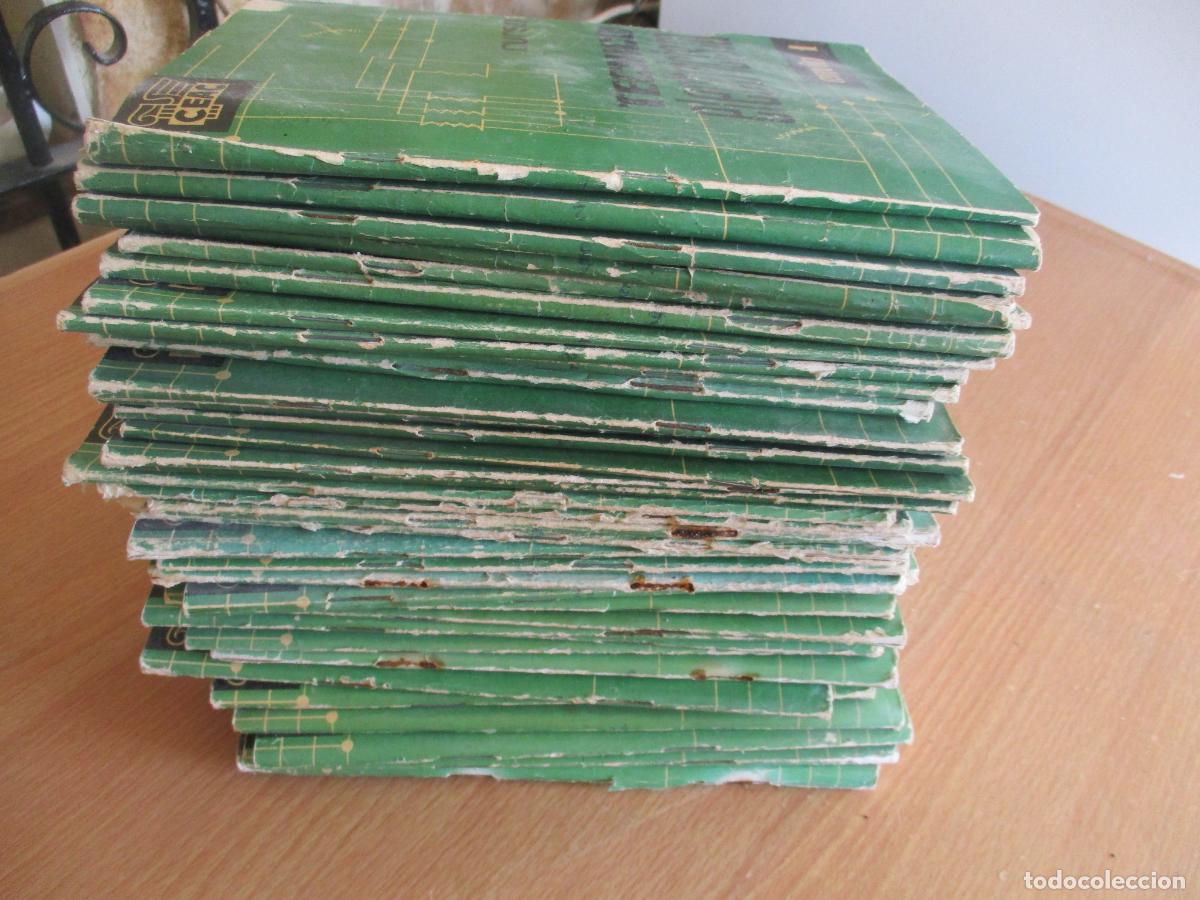 Libros de segunda mano: CEAC- CURSO: T&Eacute;CNICO ELECTRICISTA- 36 CUADERNILLOS 1 AL 36- A&Ntilde;OS 60