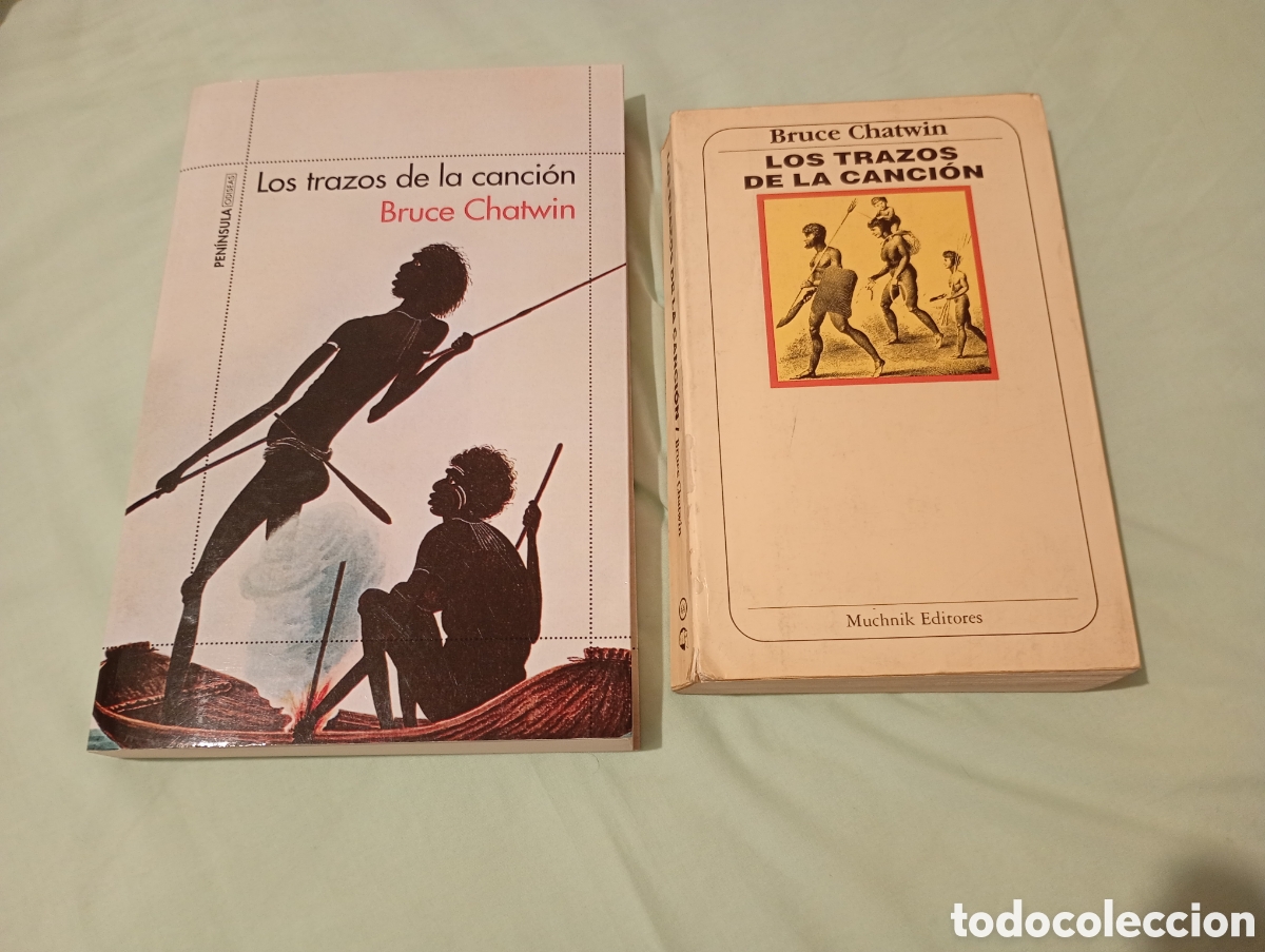 Libros de segunda mano: Los trazos de la canci&oacute;n Bruce Chatwin. 2 ediciones