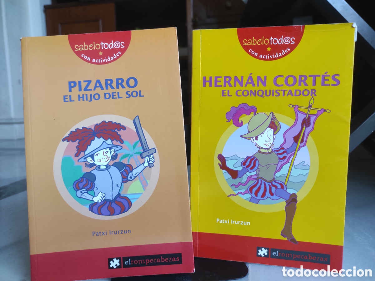 Libros de segunda mano: Hern&aacute;n Cort&eacute;s y Pizarro - Patxi Irurzun. El Rompecabezas (PEDIDO MINIMO 10&euro;)
