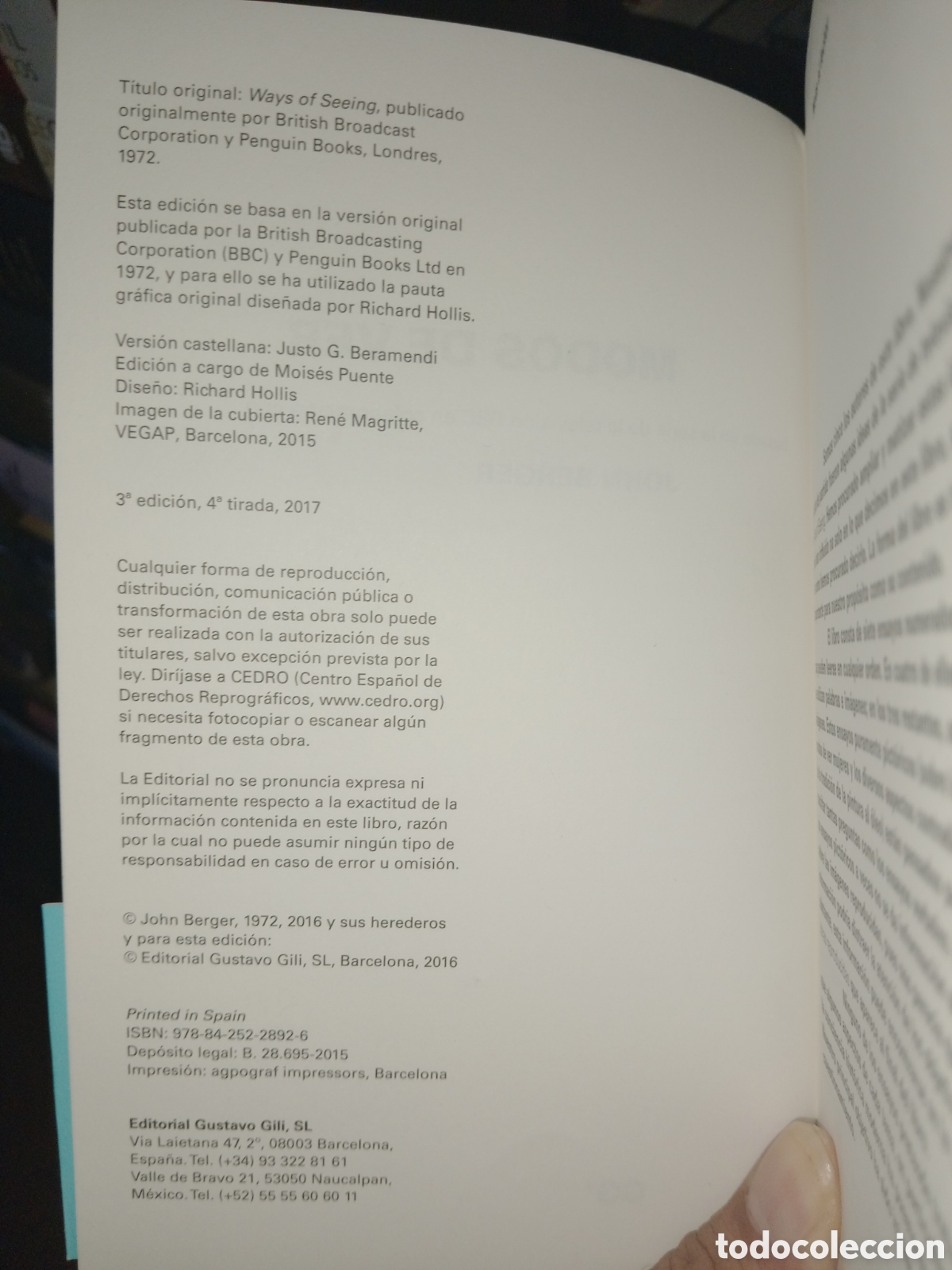 Libros de segunda mano: Modos de ver John berger - Foto 4