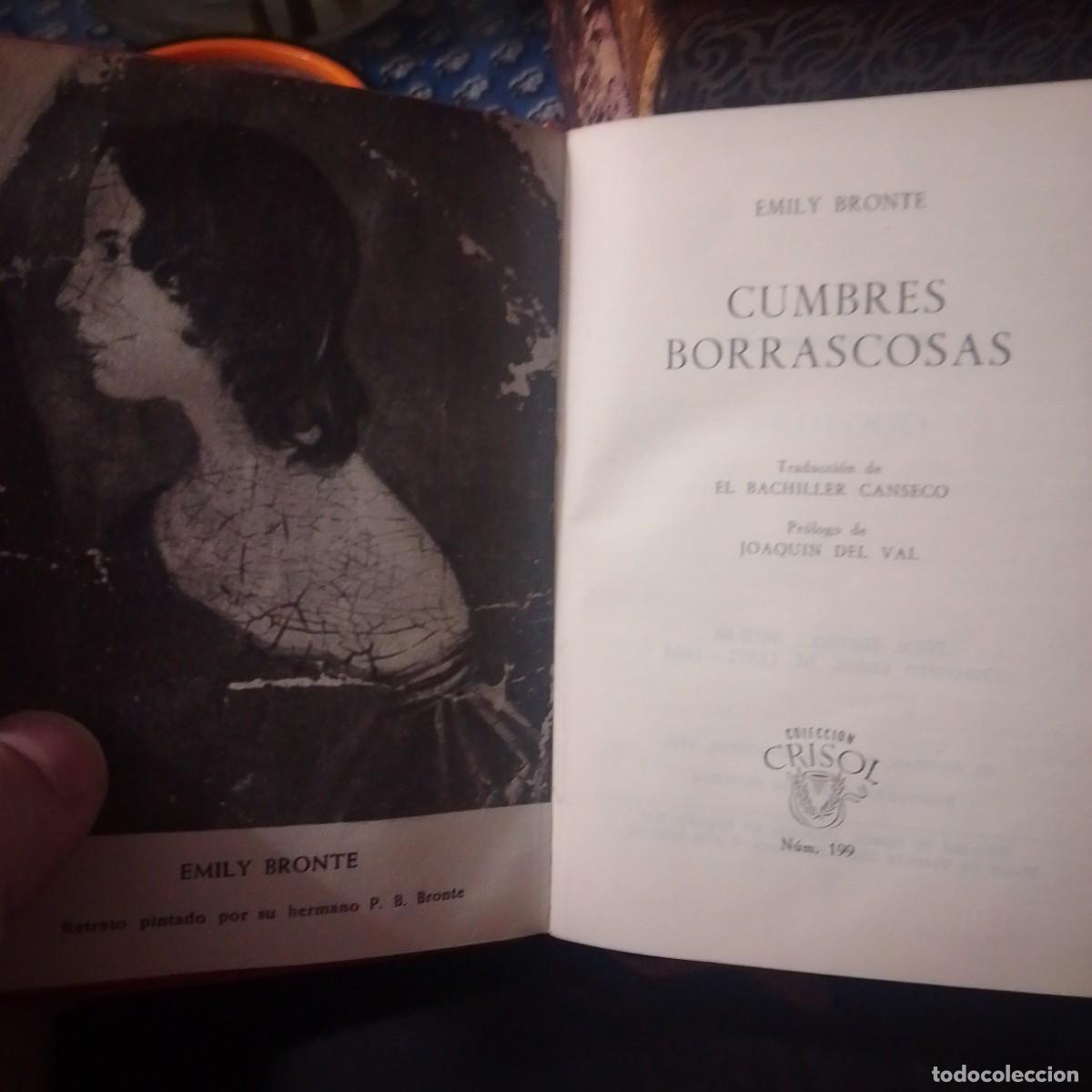 Libros de segunda mano: Cumbres Borrascosas Emily Bronte/ Crisol - Foto 4