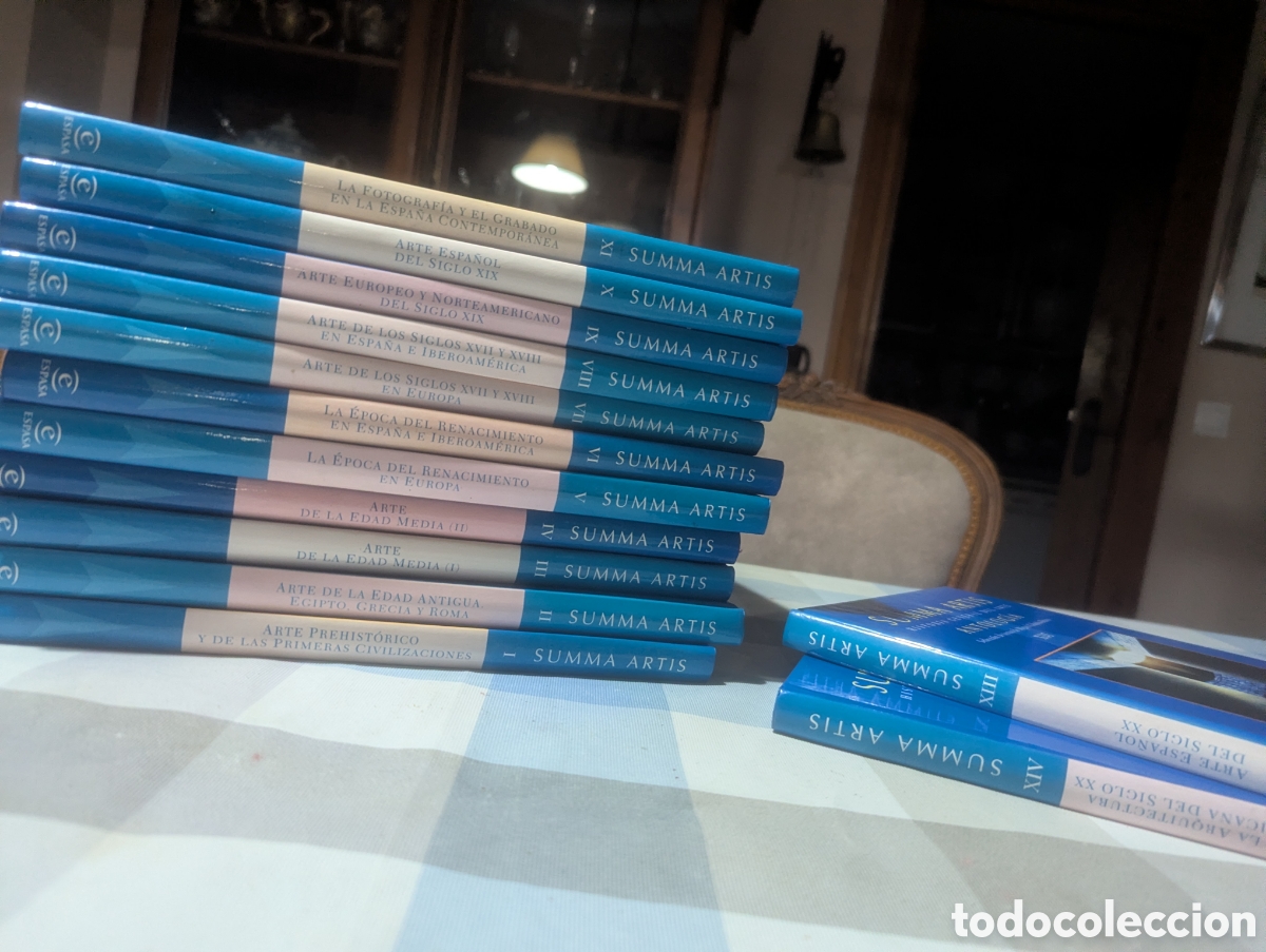 Libros de segunda mano: Lote 13 Tomos Enciclopedia Summa Artis (Espada)