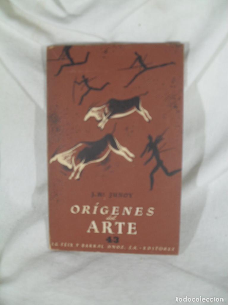 Libros de segunda mano: ORIGENES DEL ARTE - J M JUNOY