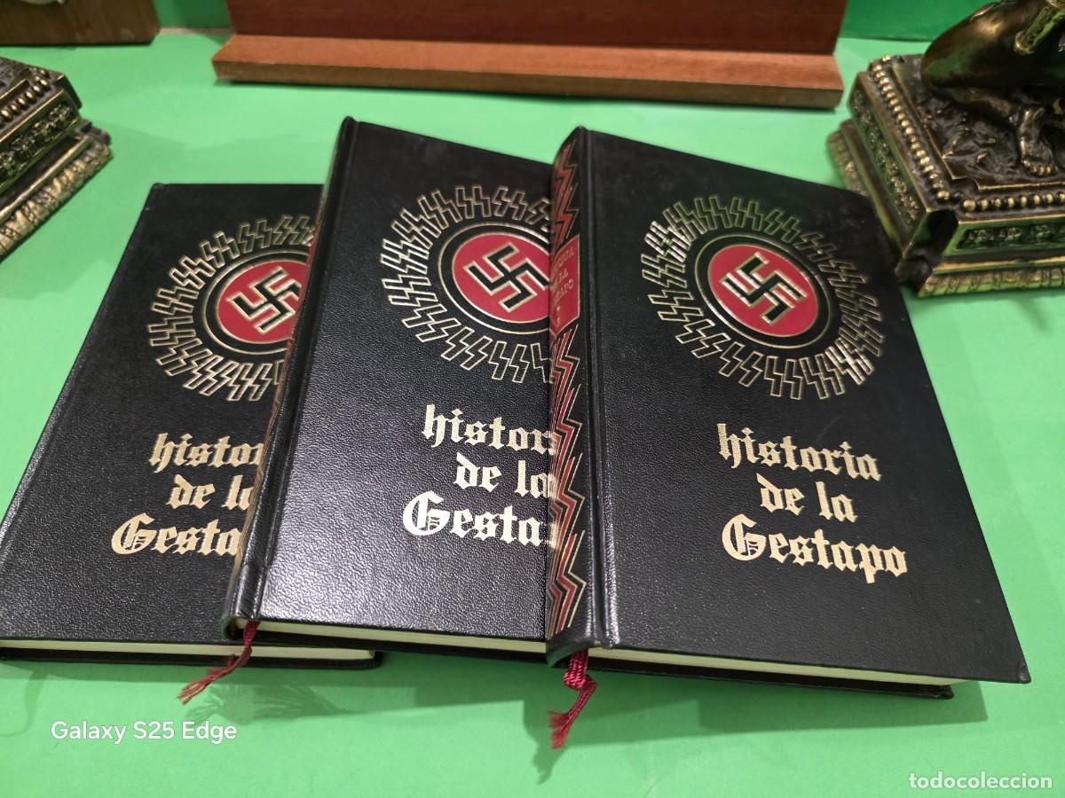 Libros de segunda mano: &rdquo;&rdquo;HISTORIA DE LA GESTAPO&rdquo;&rdquo;...TRES TOMOS...CIRCULO DE AMIGOS DE LA HISTORIA...1975...