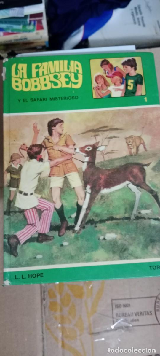 Libros de segunda mano: LA FAMILIA BOBBSEY Y EL SAFARI MISTERIOSO. L.L. HOPE. EDICIONES TORAY LIBRO M-COL