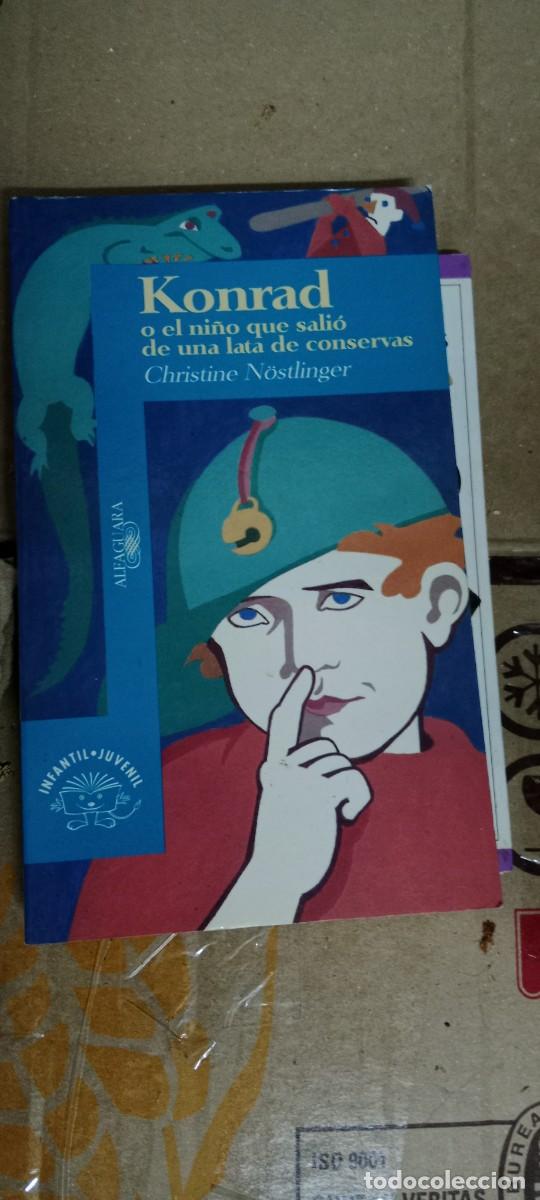 Libros de segunda mano: KONRAD O EL NI&Ntilde;O QUE SALIO DE UNA LATA DE CONSERVAS - POR - Alfaguara - Infantil Juvenil LIBRO M-COL