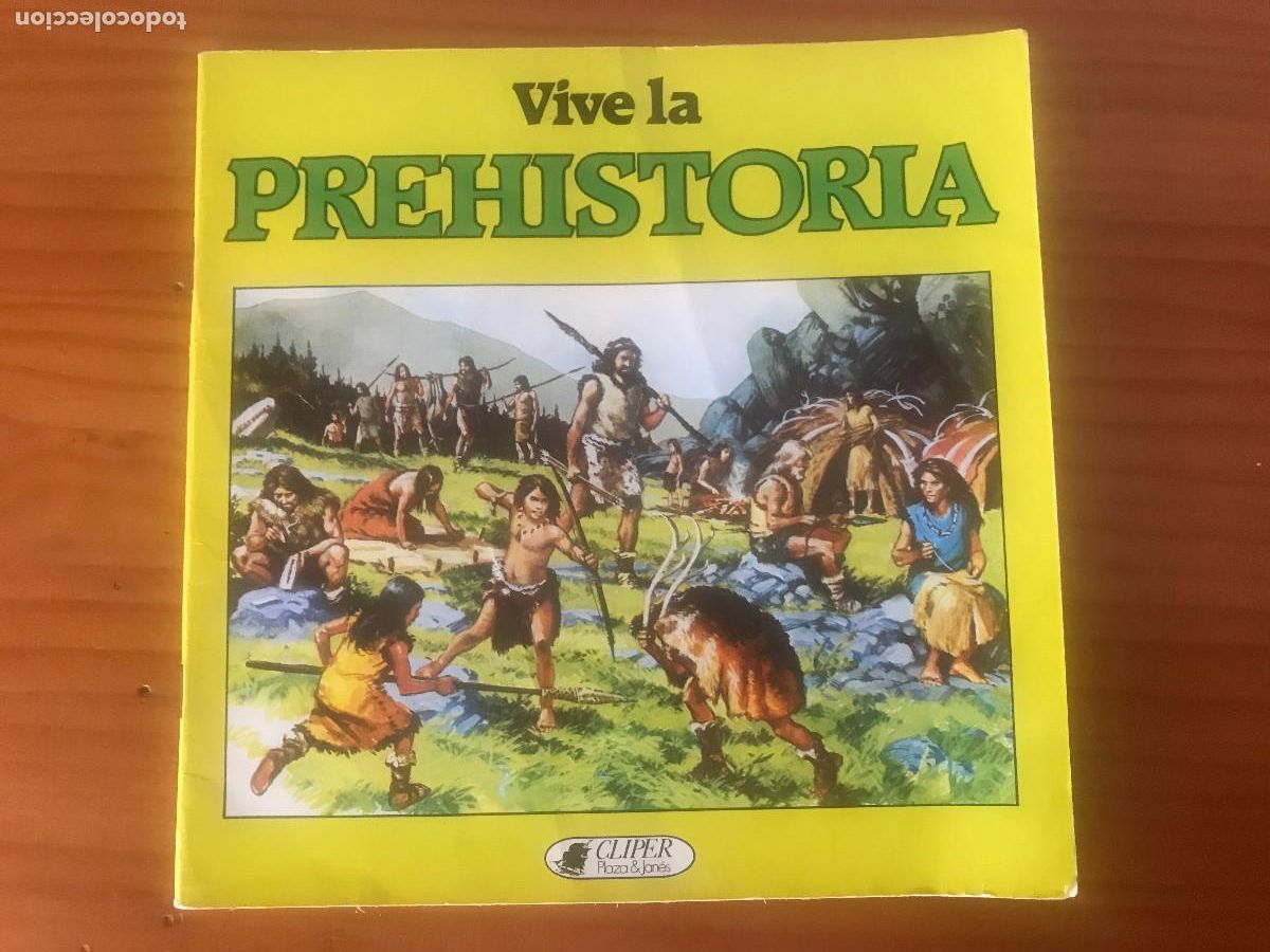 Libros de segunda mano: Vive la prehistoria. Clipper. Plaza & Jan&eacute;s
