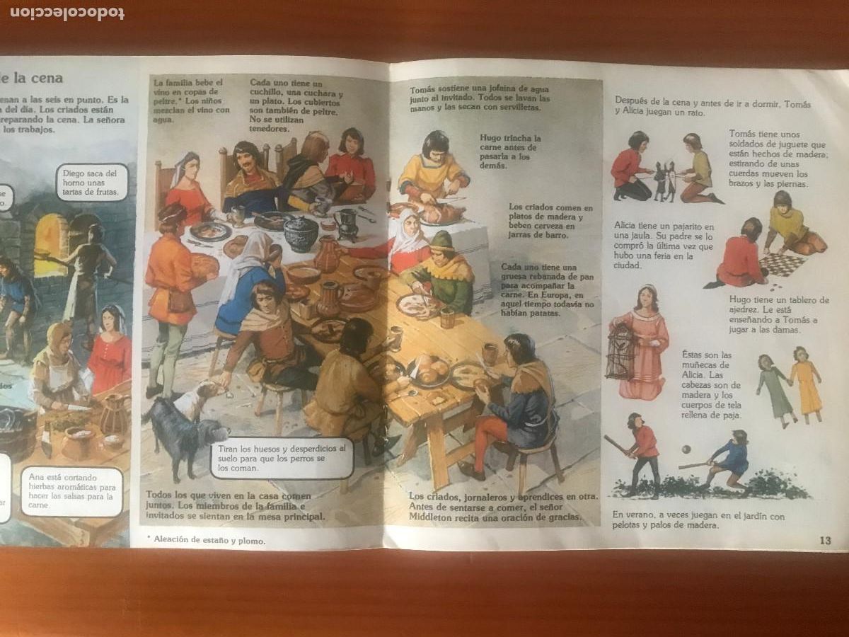 Libros de segunda mano: Vive la &eacute;poca de los castillos. Clipper. Plaza & Jan&eacute;s - Foto 3